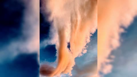 These are clouds made from chemtrails