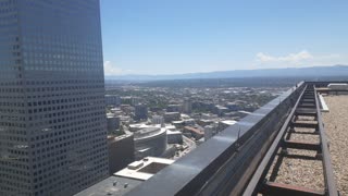Atop the third tallest building in Denver, Co. Place's I've Worked.