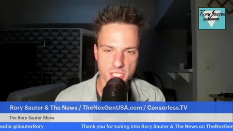 The Rory Sauter Show / Rory Sauter & The News / 12-8-2023