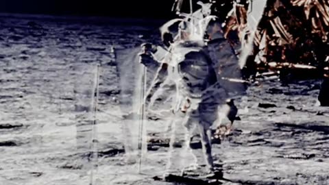 The Original Moon Landing Footage from 1969