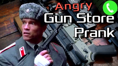 Arnold Angers and Upsets Gun Stores - Prank Call