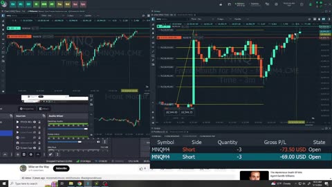 Live Day Trading NQ Futures (100k APEX Account) | Trading Recap: $348 Profit