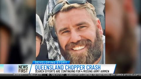 Search Efforts continue for crashed Taipan Crew.