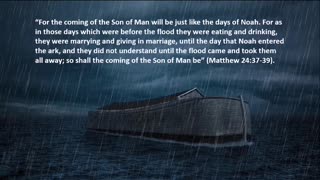 Prepping Like Noah & Joseph [Last Days]