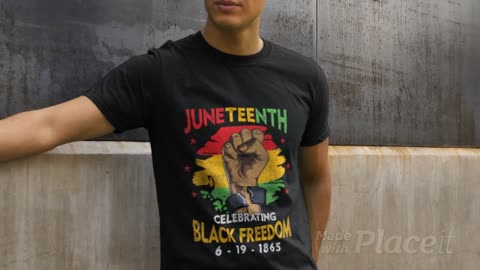 Juneteenth Celebrate Black Freedom Day Men Women Graphic T-Shirt