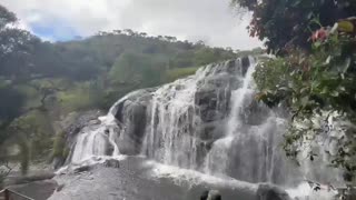 Beauty of waterfall
