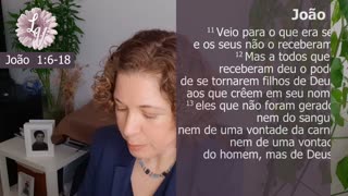 Comentário Capítulo 1:6-18 - Evangelho segundo João