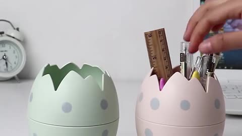 Dinosaur Egg Storage Bucket Fashion Cartoon Tripod