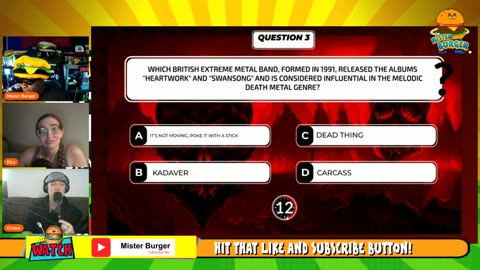 Mister Burger Mega Trivia Show! #07