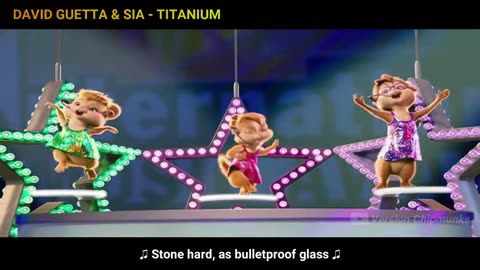Titanium - David Guetta & Sia - Chipmunks