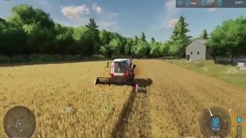 Part 16: Wheat harvesting | Farming Simulator 22 | Chilliwack map | Timelapse | (1080p60)