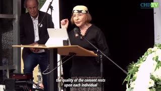 Holocaust Survivor, Vera Sharav Speech at Nuremberg 75