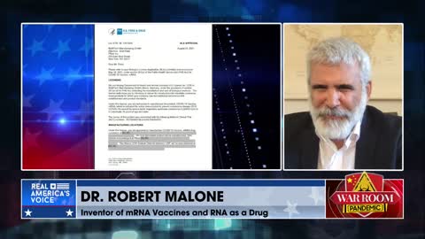 Dr. Malone Sounds Alarm On Liability Coverage Of Pfizer Vax