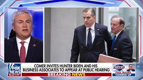 Hunter Biden's answers were very different from his associates: Rep. James Comer