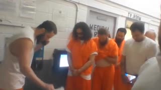 J6 Prisoners at DC Gulag Leak Video from Inside Jail Praying and Singing National Anthem!