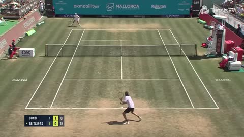 Stefanos Tsitsipas Brilliant Tennis To Reach First Career Grass Court Final in Mallorca! 🇬🇷 🌱