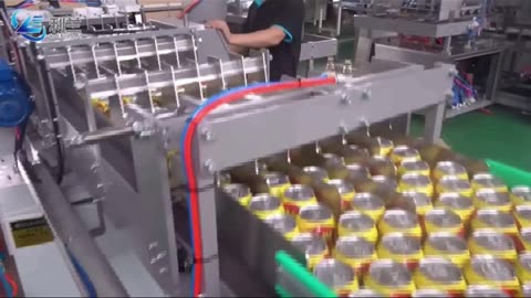 32 cases per minute wraparound case packer for cans #wraparound#case#packer#cans#technology#robot