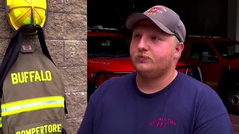 Pennsylvania firehouse honors man killed at Trump rally