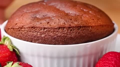 2-INGREDIENTCHOCOLATE SOUFFLE