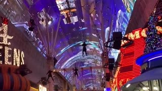 Fremont Street in Downtown Las Vegas..🤩