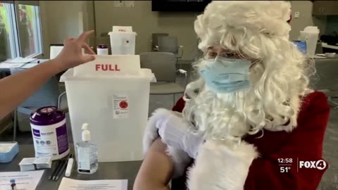 Santa Dies Suddenly From Fauci Vaccine