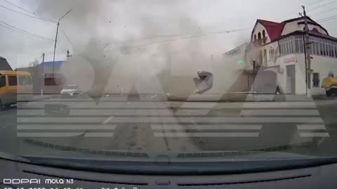 Video of the explosion in a shopping center in Nazran.