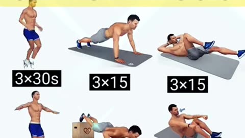 6 Pack Exercises At Home #sixpackabs #homeworkout #coreexercises