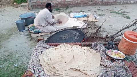 Beautiful Village Tradition...Bread Making