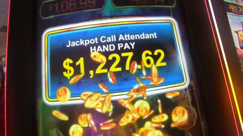 Awesome Hand Pay Major Jackpot! Ultimate Fire Link Slot Machine Play!