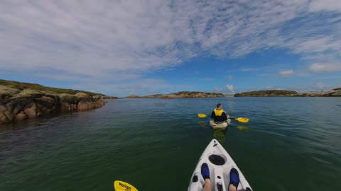Easy Going Kayaking in Cloughglas, Donegal, Ireland