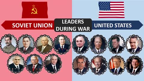 Soviet union x United states cold war