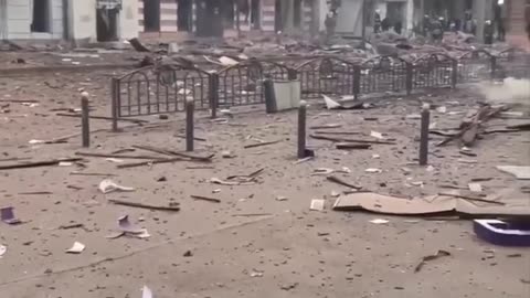 🇺🇦 Ukraine | Aftermath of Today's Explosion in a Civilian Area of Kharkiv | RCF