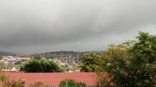 Suspected tornado hits areas north of Durban