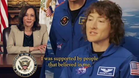 Vice President Kamala Harris talks with the NASA Artemis II Crew About How They Became Astronauts