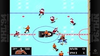 NHL 94 Rewind Gameplay #2