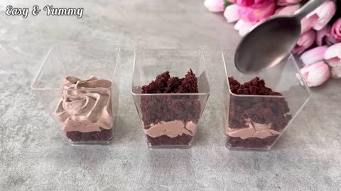9 simple and quick no bake dessert cup ideas anyone can make! Easy and Yummy