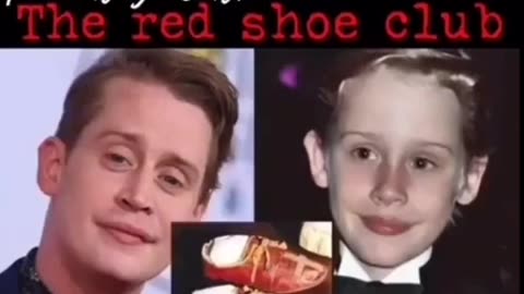 ⚠️ RED SHOES CLUB - HUMAN LEATHER - Macaulay Culkin Madeleine McCann