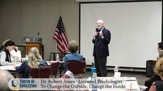 Behind the Curtain of Modern Childhood Education. Dr. Robert Jones, Licensed Psychologist