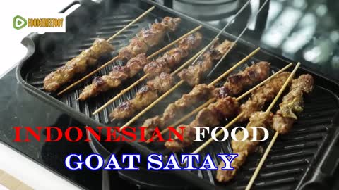 GOAT SATAY - INDONESIAN FOOD