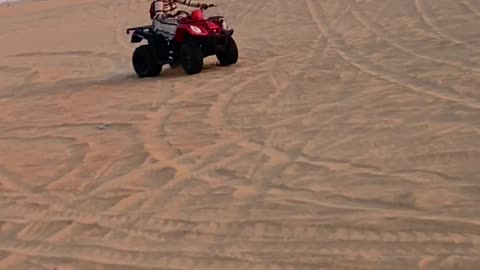 Desert safari in UAE Dubai | honeymoon trip