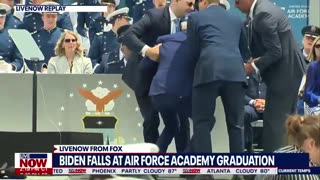 SHOCK!! PRESIDENT BIDEN (USA) Falls at Airforce Graduation ceremonies