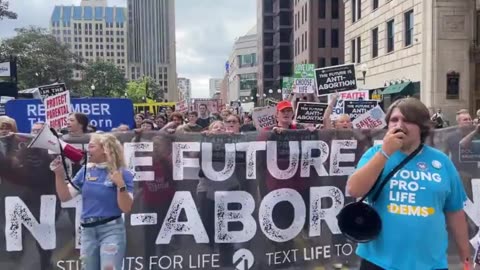 Ohio Pro-Lifers March For Life In HUGE Moment