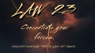 Law 23: Concentrate your forces By Robert Greene The 48 Laws of Power