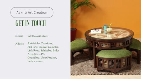Aakriti.Store's Artistic Furniture Masterpieces