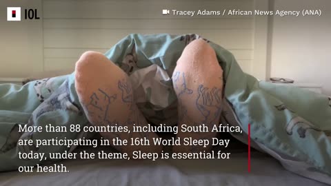 Watch: South Africa participates in the 16th World Sleep Day