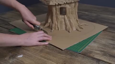 ❣DIY Fairy TreeHouse Using Cardboard❣