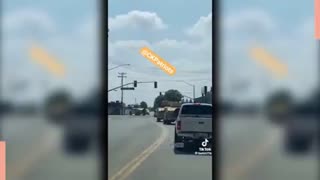 Military Humvees With Active Denial Systems Spotted In Bakersfield California