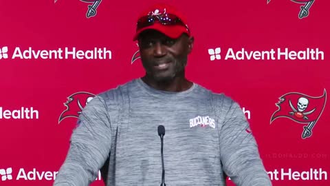 Bucs Coach Has No Time for Journalist Questions On Race