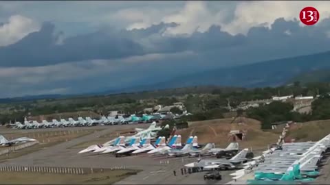 Ukrainian troops destroy 2 Russian Su-27, 1 Su-30 military aircraft in Crimea with "Storm Shadow"