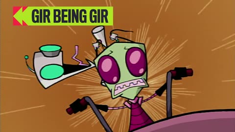 Best GIR Moments from Invader ZIM! 🤖 NickRewind